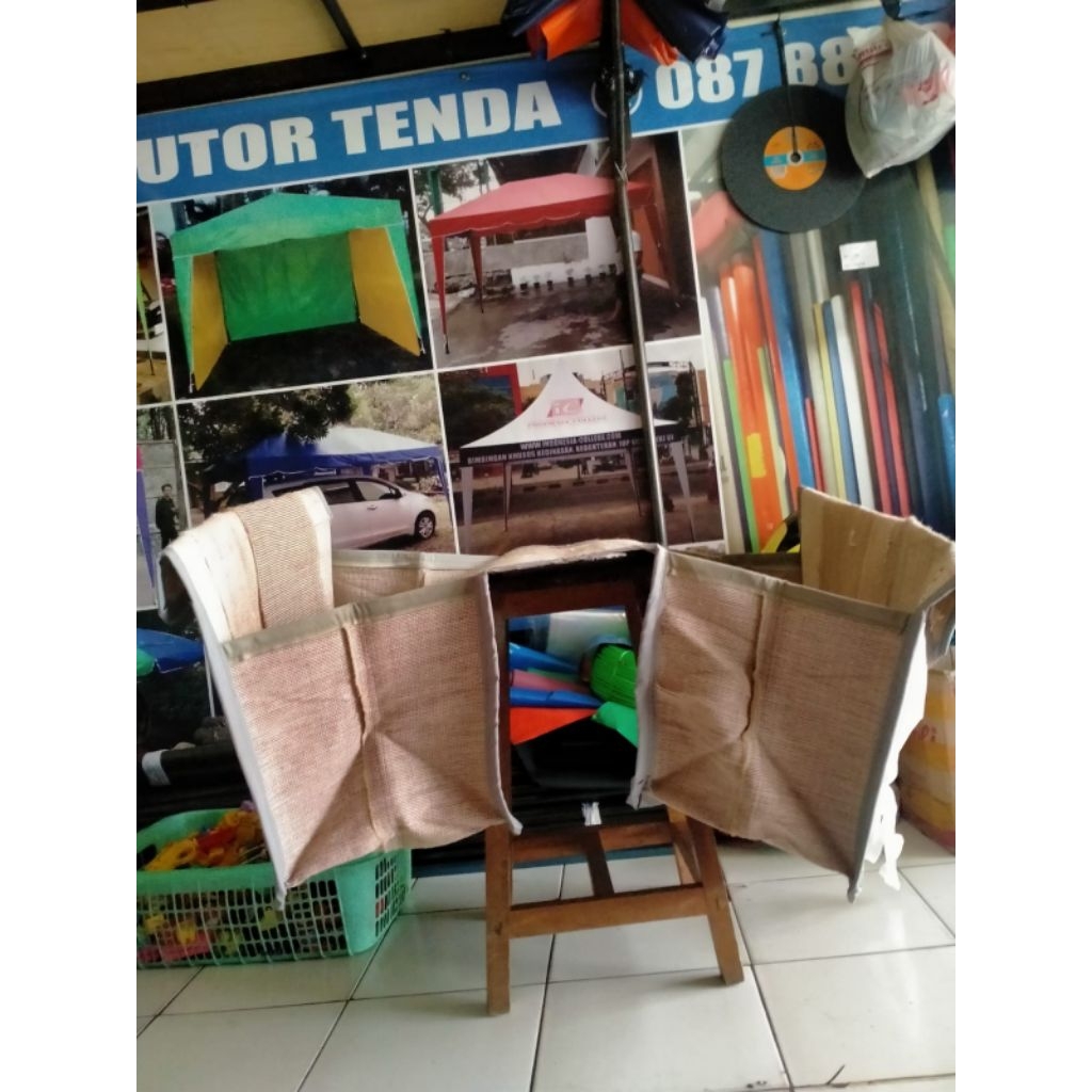 Tas motor bahan goni jumbo
