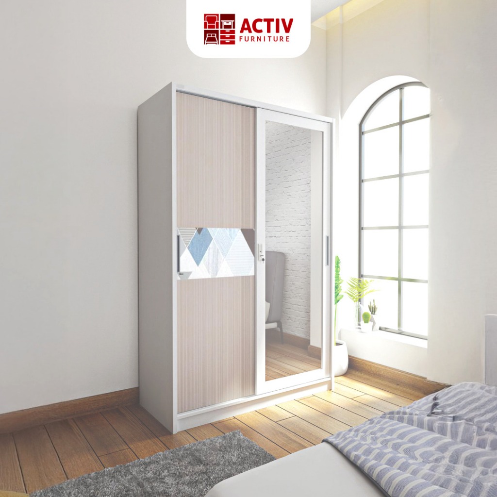 Lemari Pakaian Lemari Besi  – Forte SL 120 A – Activ Furniture