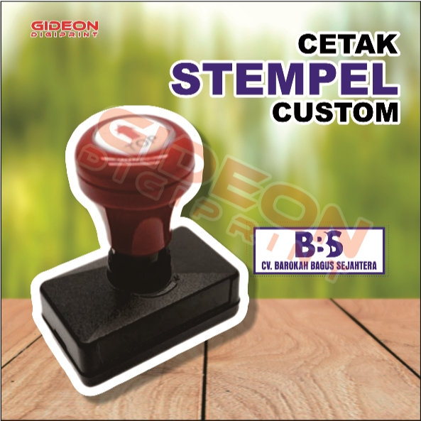 

Stempel Custom/ Stempel Logo/Stempel lunas/stempel nama/stempel tanda tangan