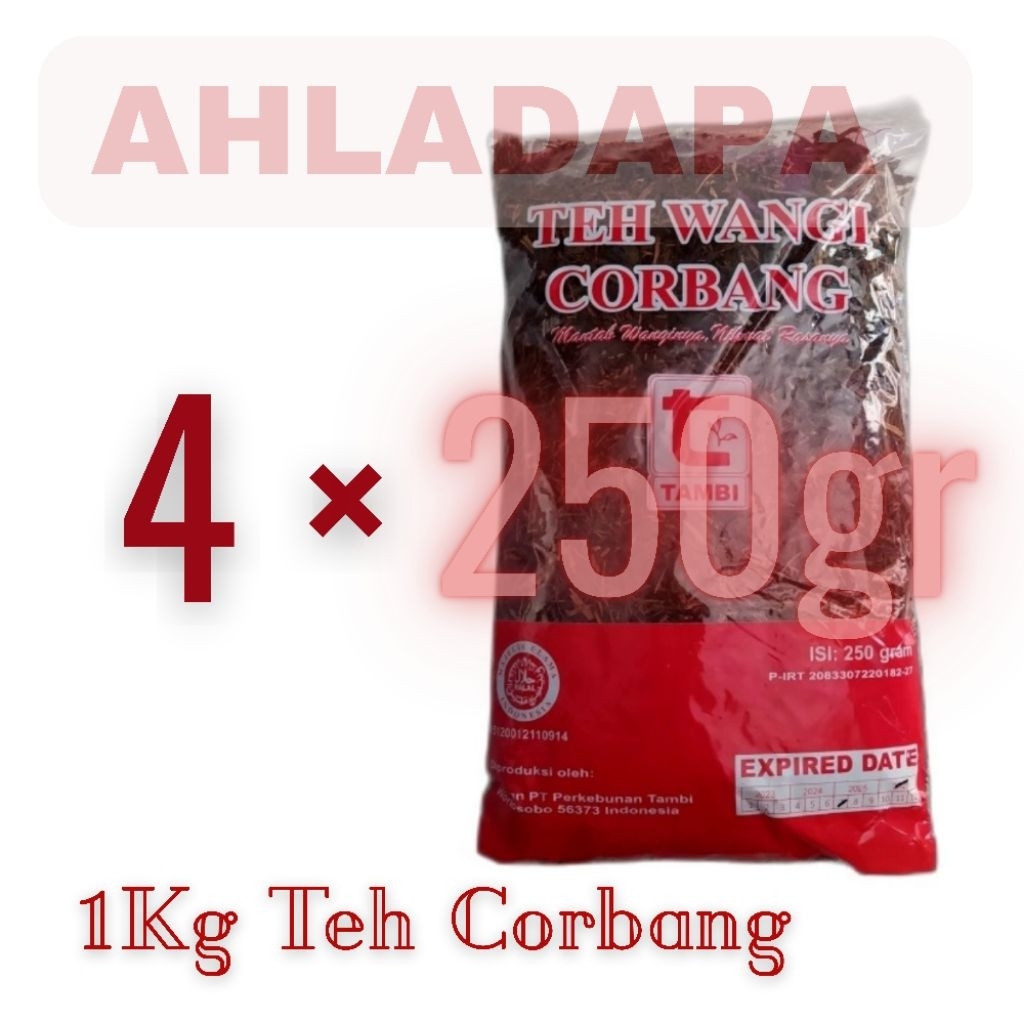 

1Kg Teh Corbang (4 × 250gr) / Teh Wangi Corbang Tambi / Teh Wonosobo