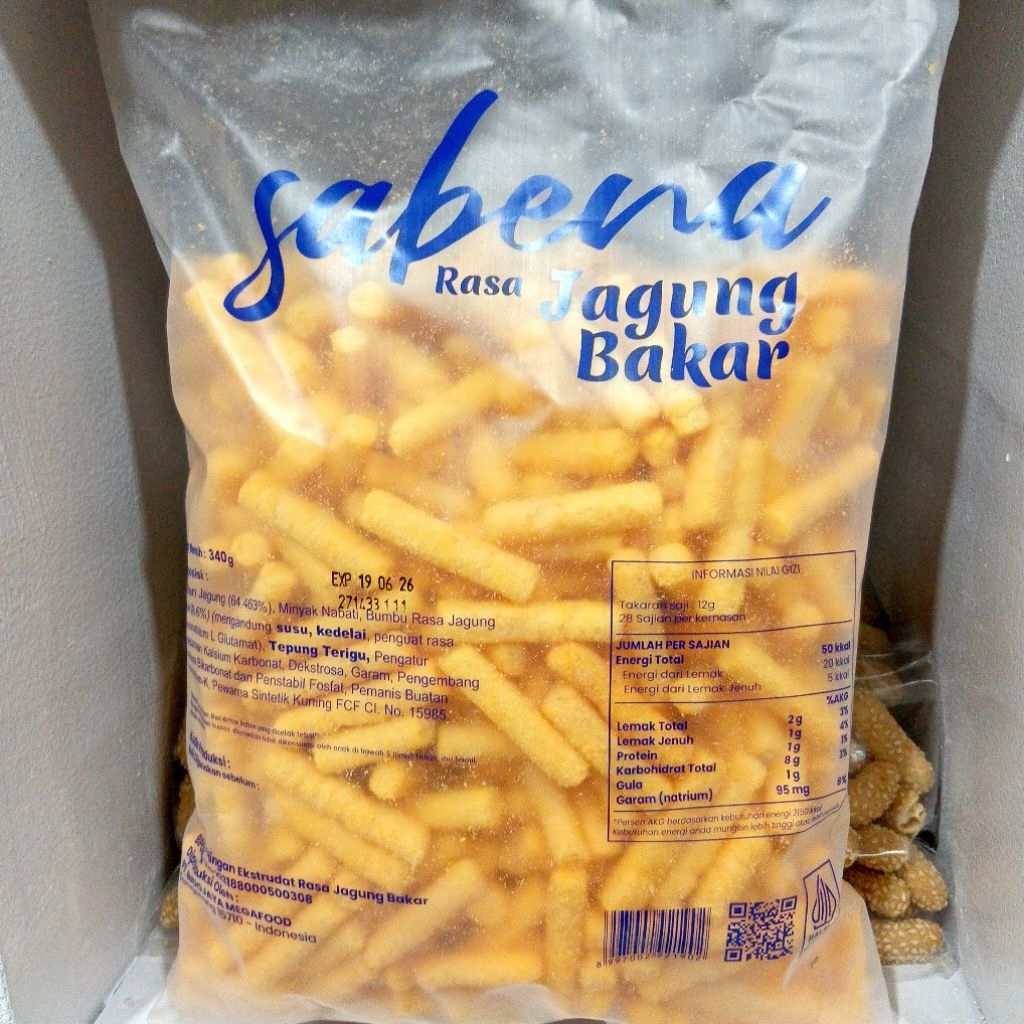 

sabena rasa keju/balado/jagung bakar/sapi panggang CIKI makanan ringan