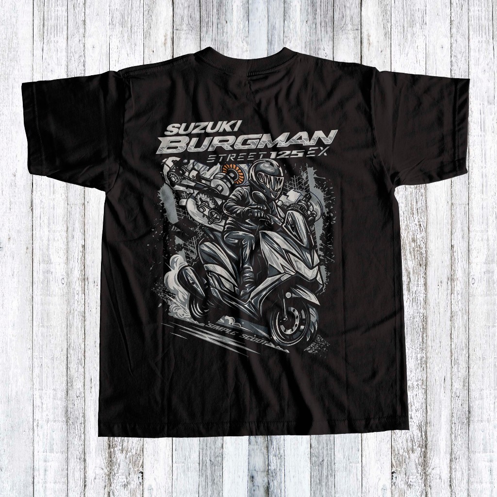 Kaos Suzuki Burgman Street 125 EX / Kaos Suzuki Burgman / Baju Suzuki