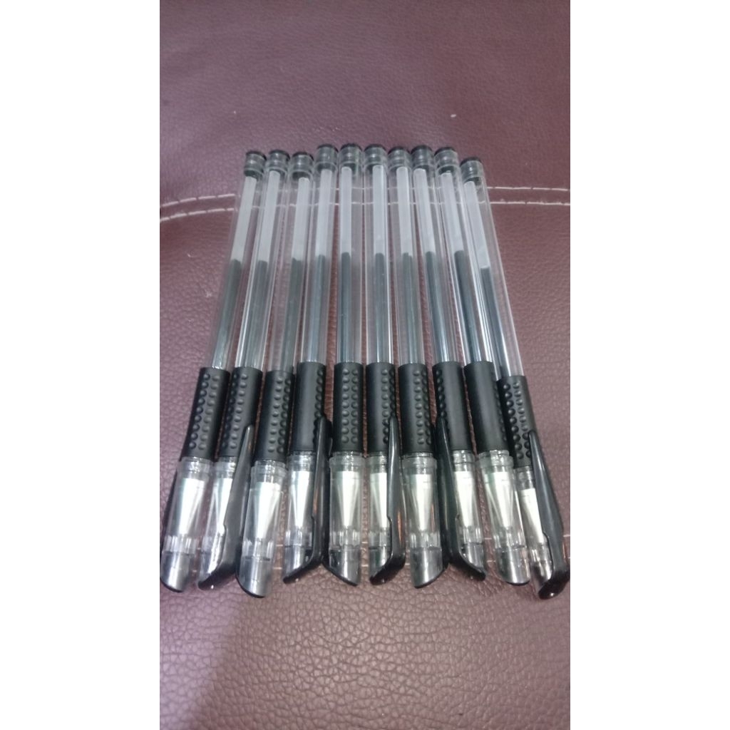 

10 pcs Pulpen Tinta Cair Hitam