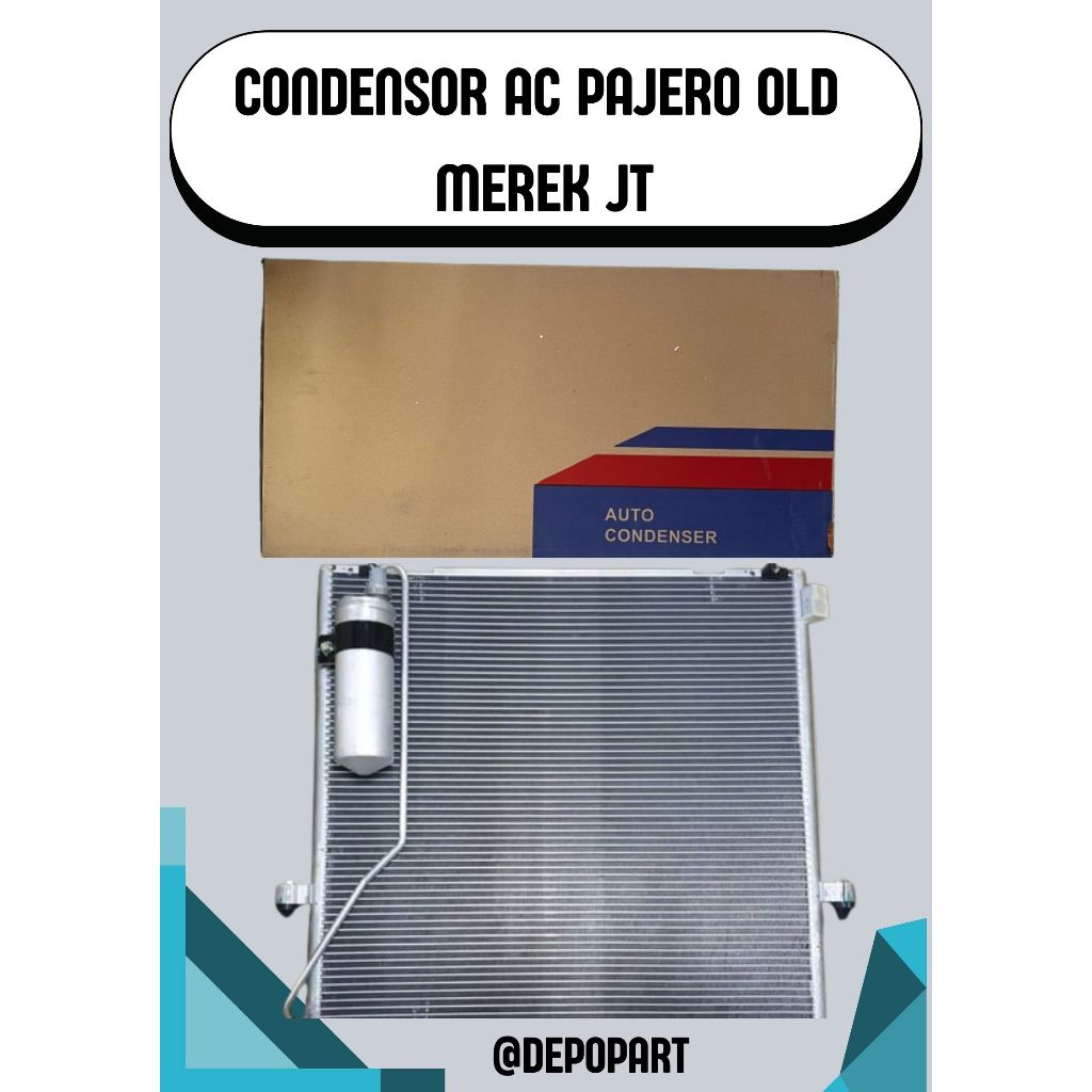 CONDENSOR AC KONDENSOR PAJERO OLD