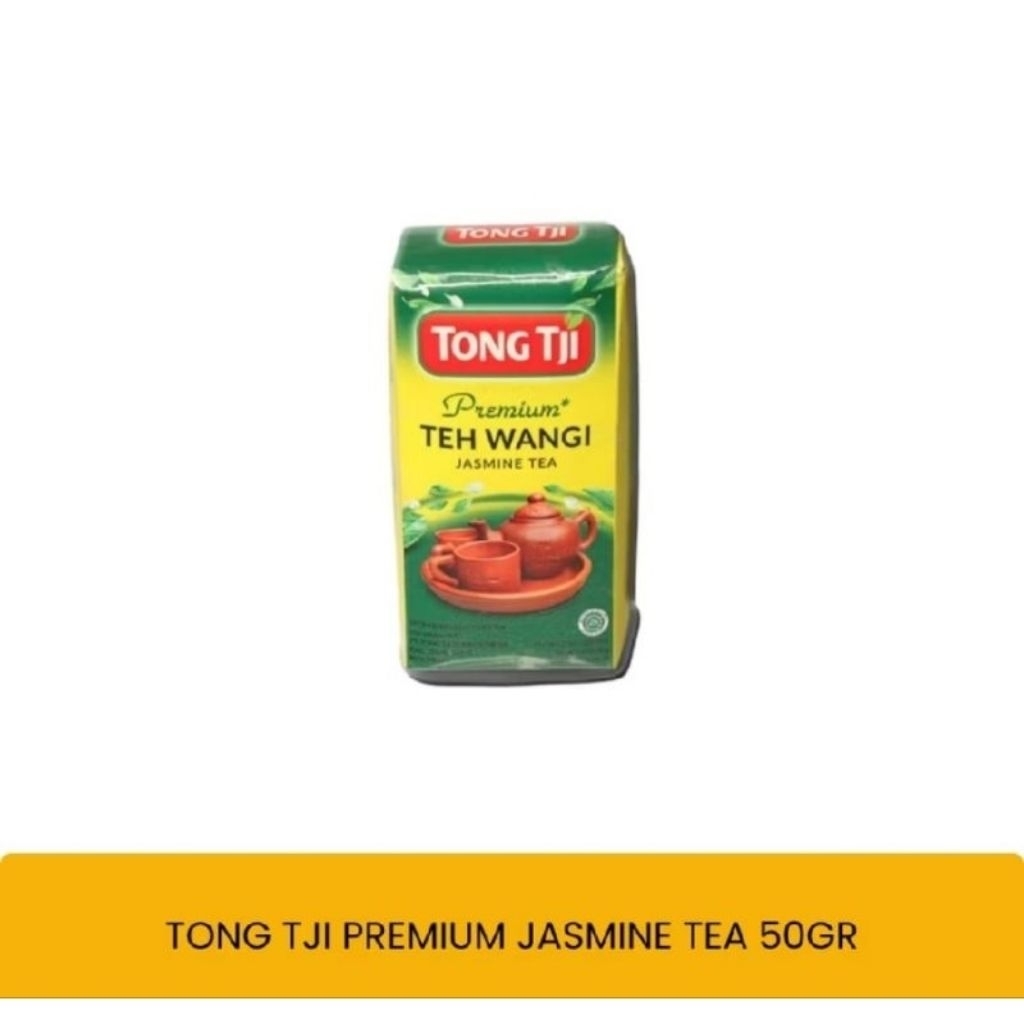 

Teh Wangi Tong Tji bubuk Jasmine 50gr | Teh Melati bubuk Harum Premium
