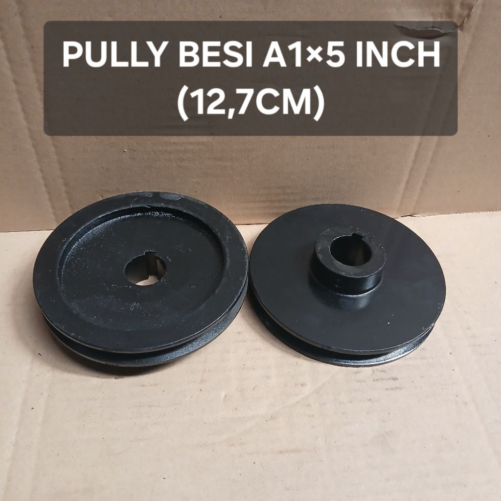 Pully Besi A1x5 inch (12,7CM) as 25mm dan 1 inch