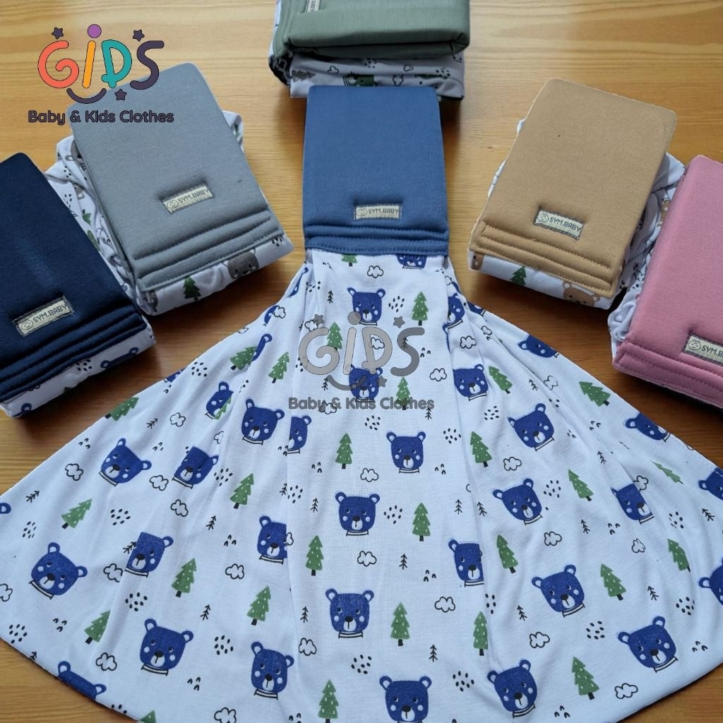 GiDS Gendongan Bayi Kain Perlengkapan Bayi Baru Lahir Set Newborn Pundak Busa Nyaman Ibu Menyusui