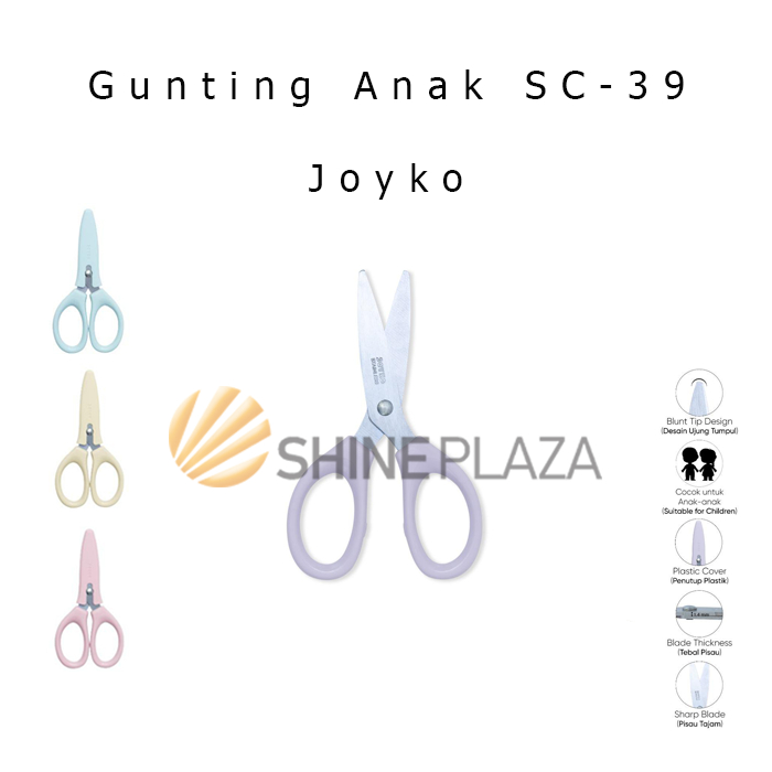 

Gunting Anak Kecil Joyko SC-39 - Kids Scissors Joyko