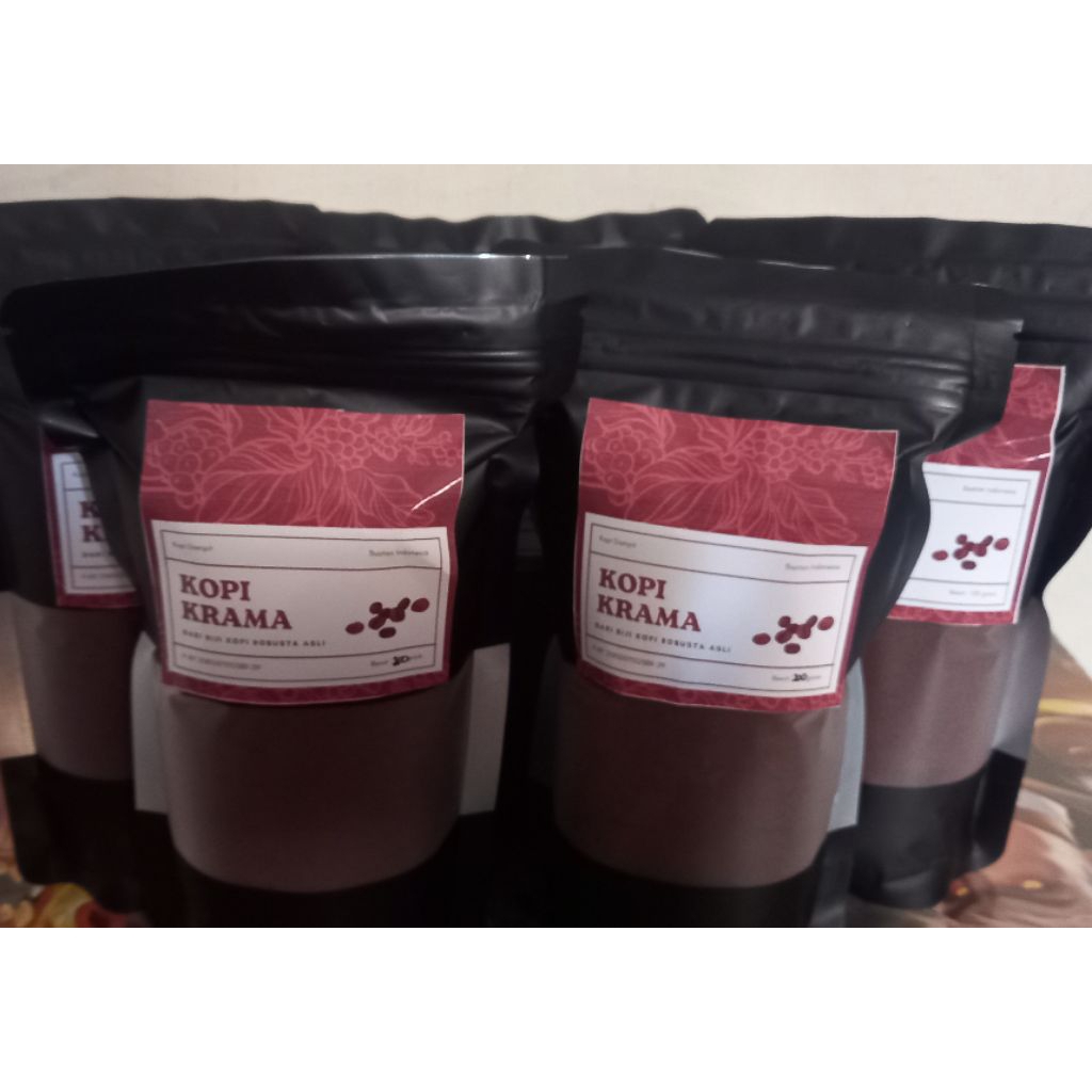 

kopi krama oven asli dampit/200gram