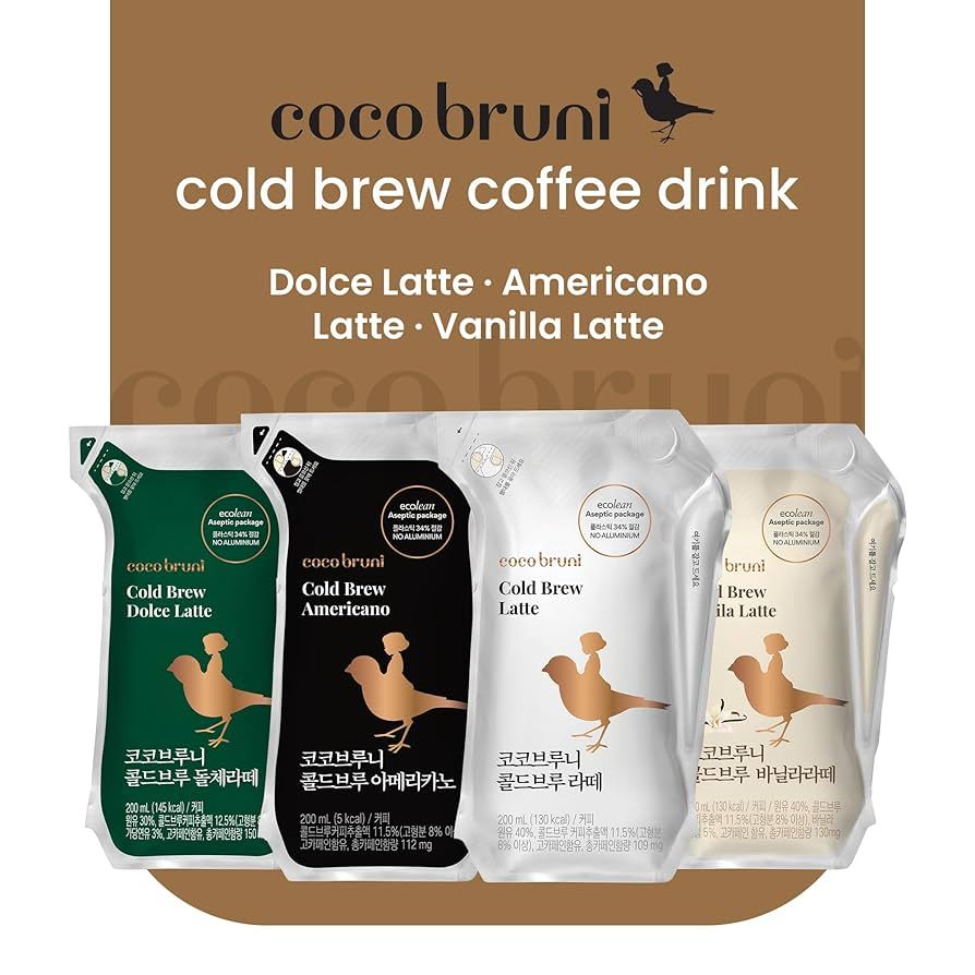 

[oddsolshop] pekanbaru/Coco Bruni Cold Brew Coffee Drink 200ml