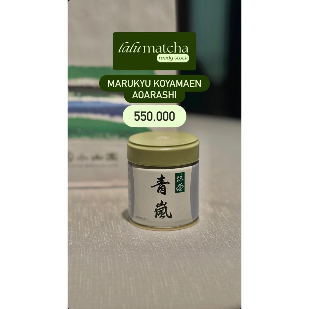 

MATCHA | MARUKYU - Aoarashi | READY STOCK