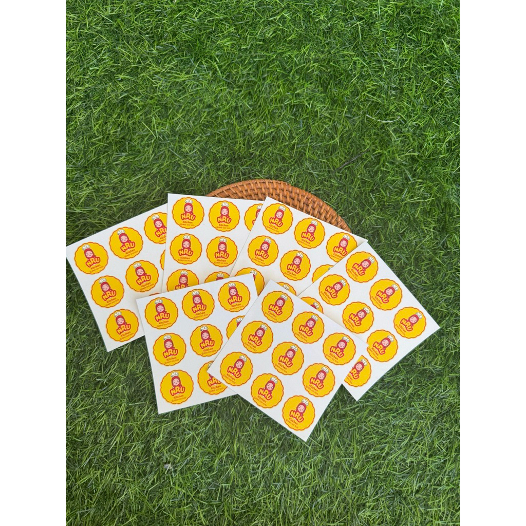 

Sticker Custom Untuk Label Makanan/Produk UMKM