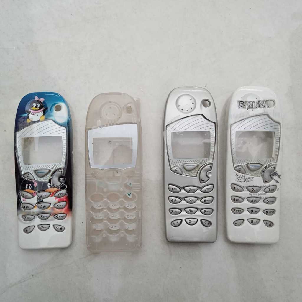 CASING CASE HP NOKIA 5110 METALIK TRANSPARANT
