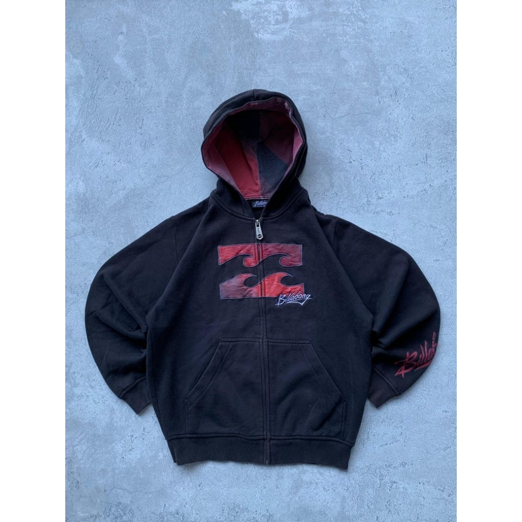 00s VINTAGE BILLABONG HOODIE ZIPPER