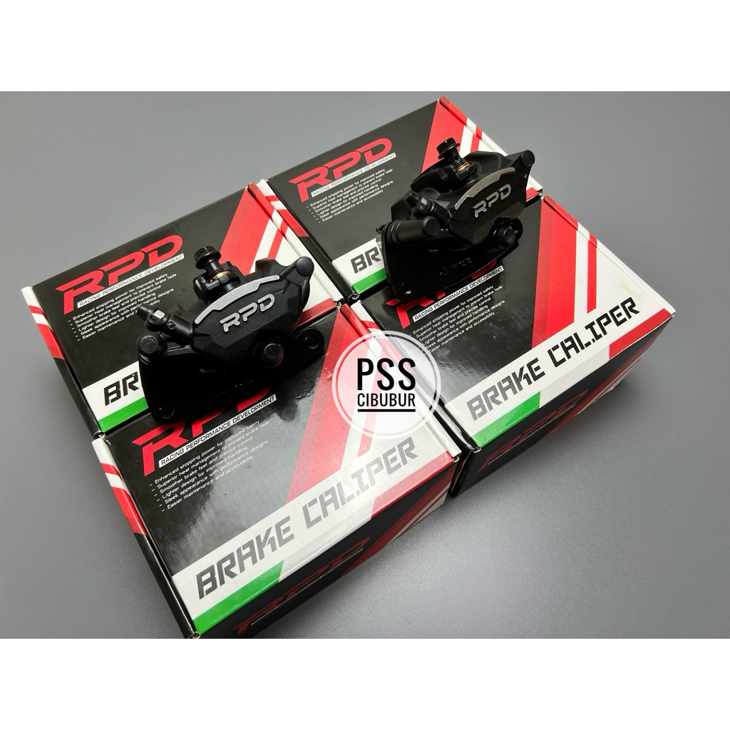 KALIPER 2 PISTON RPD PROTON VARIO 125/150 STANDAR BEAT SCOOPY GENIO VARIO 110 FI VARIO 160 CBS