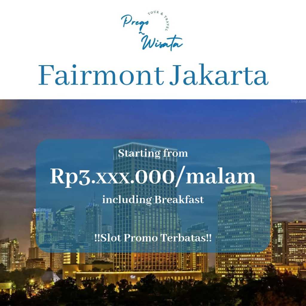 Voucher Hotel Fairmont Jakarta