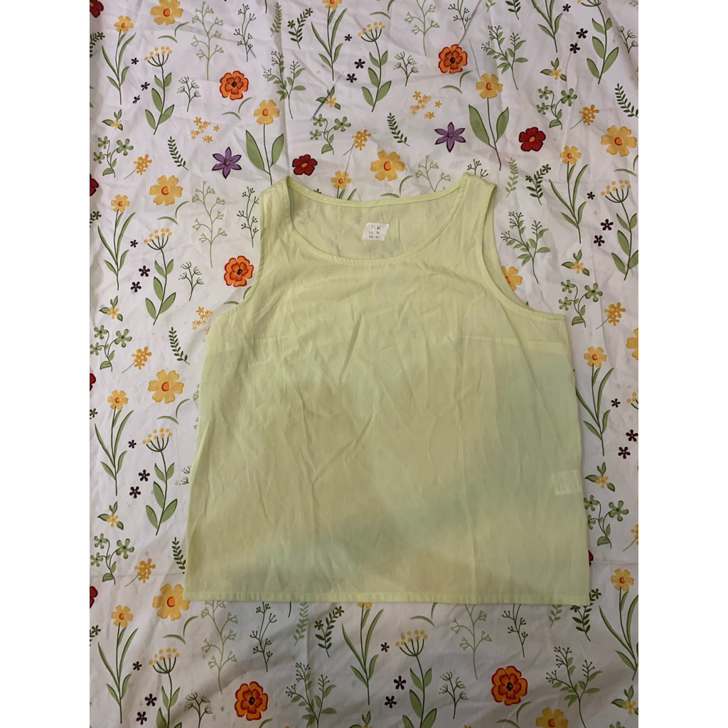 Top Soft Yellow ( preloved )