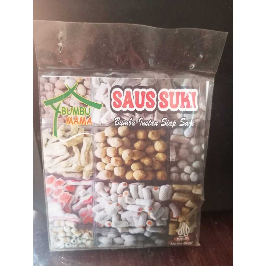 

Bumbu Masak Siap Saji / Bumbu Mama Saos Suki 50gr