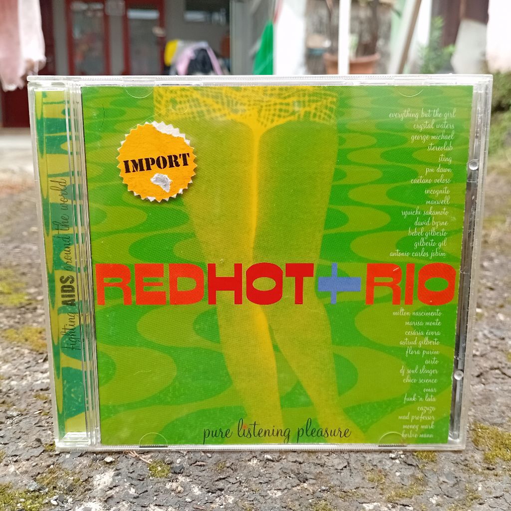 CD Red Hot + Rio Bossa Nova (1996) Original The Red Hot Organization Ryuichi Sakamoto