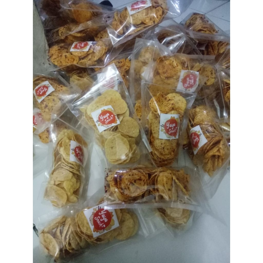 

Opak singkong balado dan original isi 75 gr