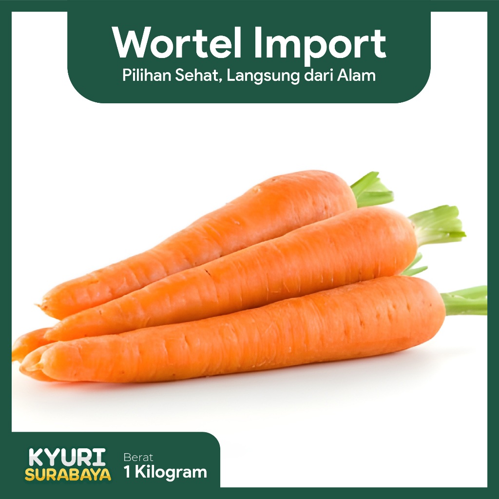 

Wortel Import 500 Gram