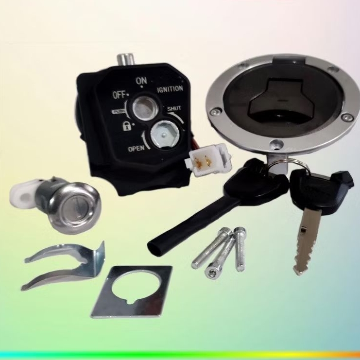 Kunci Kontak + Tutup Tangki K45/ CBR150R New/CBR 150R LED /CBR 150 R Facelift Kunci Motor satu 1 Set