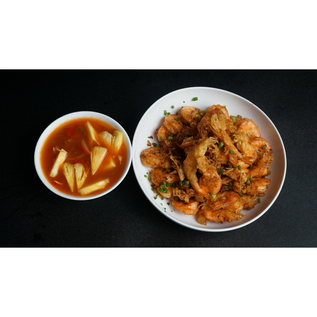 

[CRUSTA SEAFOOD] Udang Tepung Asam Manis I Seafood Fresh - Makanan Cepat Saji