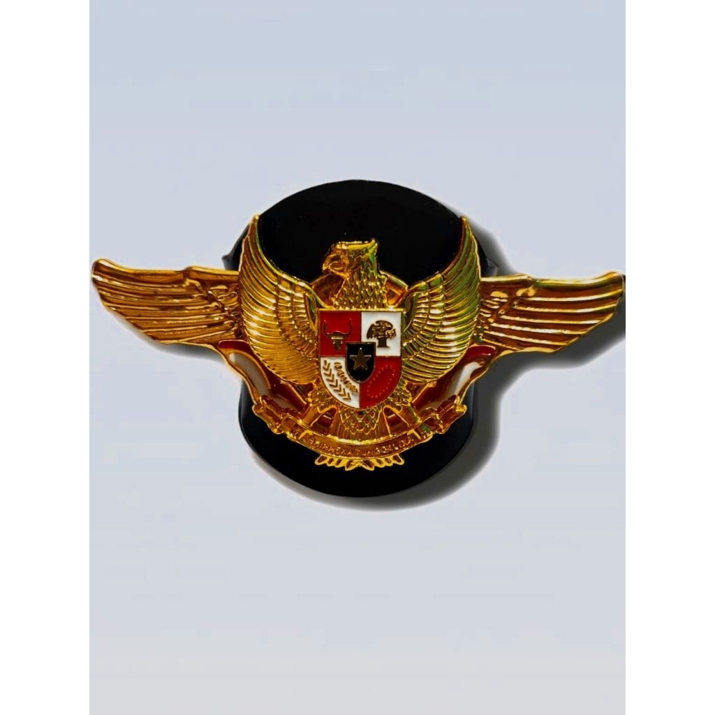 

Ring kacu Pramuka Garuda logam Double wing warna gold bahan premium berkualitas