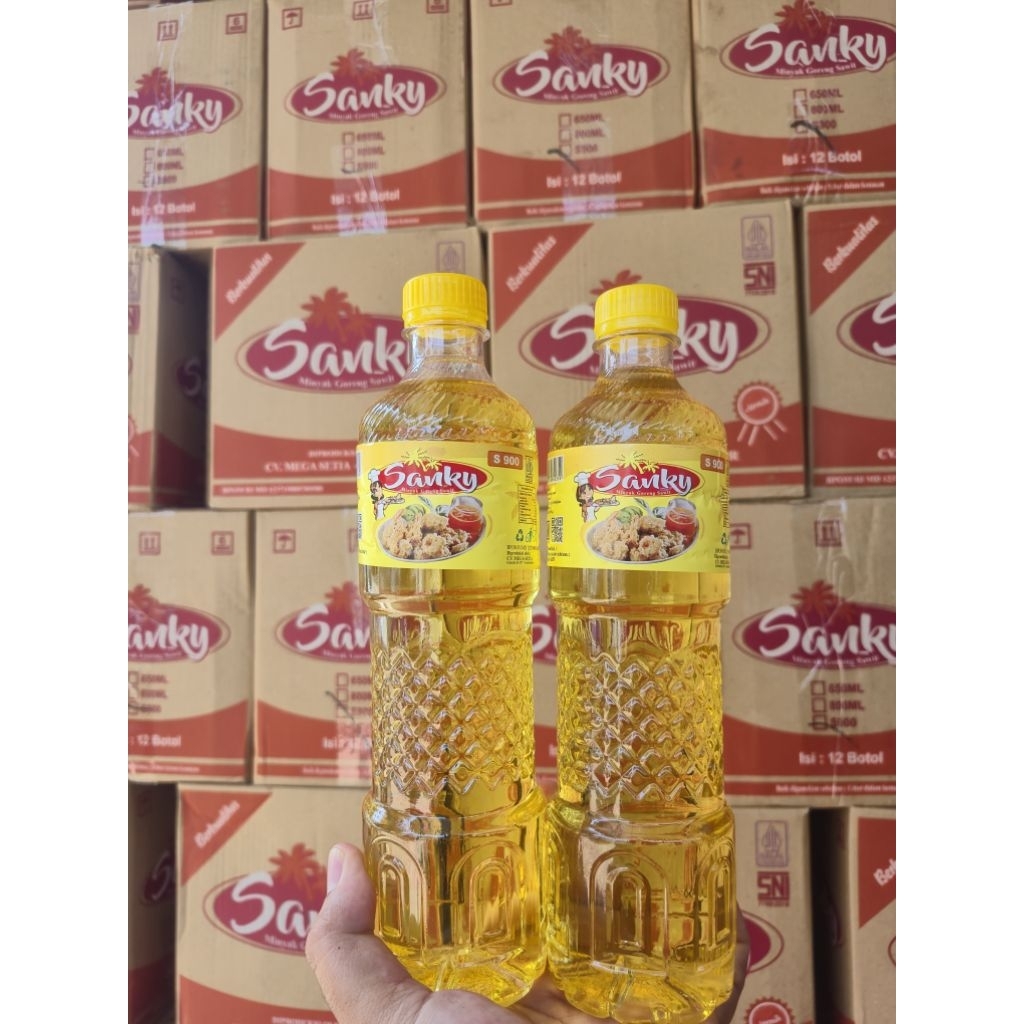 

Paket 2 Botol Minyak Goreng Sanky S900 Spesial Promo Lebih Hemat