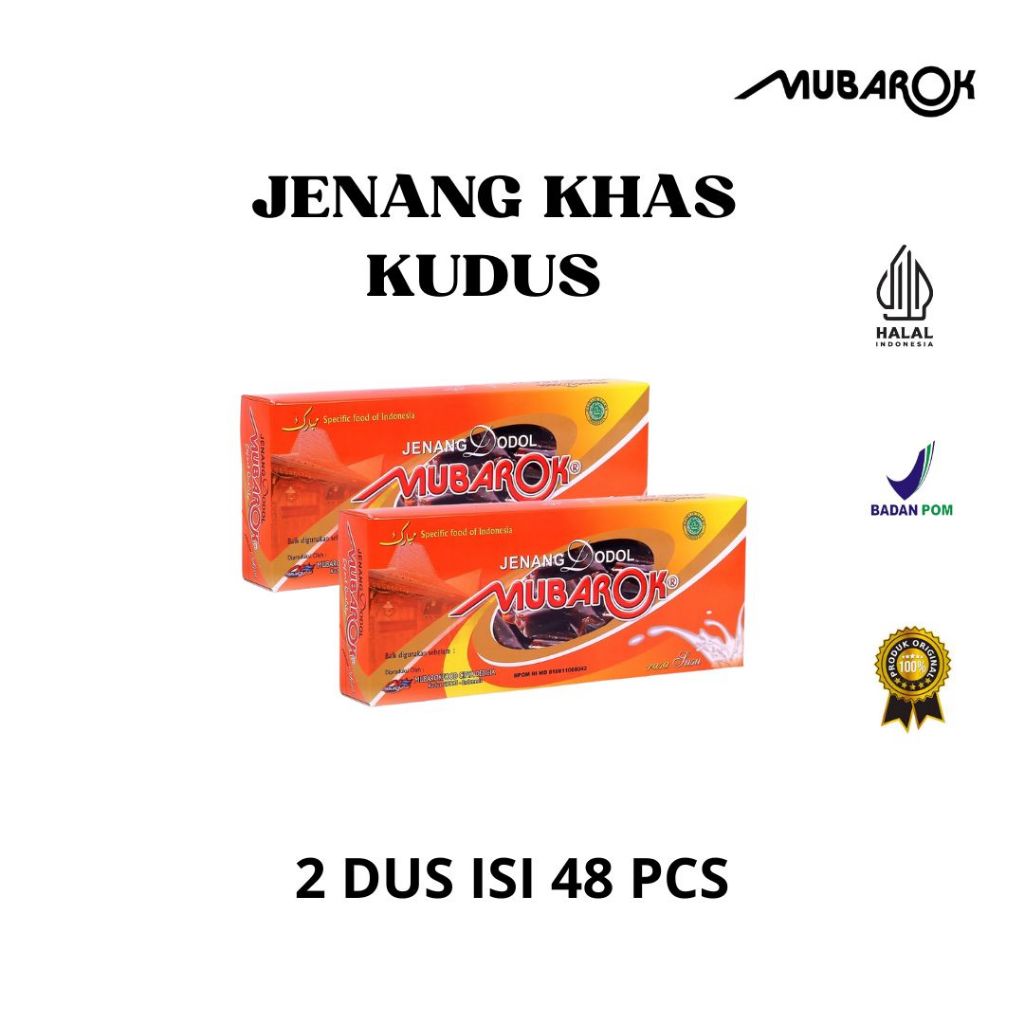 

MUBAROK Jenang Dodol Aneka Rasa Susu ISI 2 BOX LEBIH MURAH