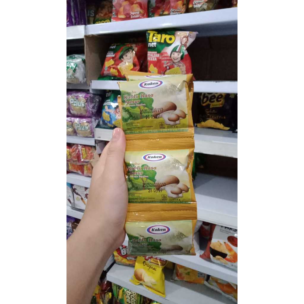 

Koken Kaldu Jamur 6g 1 Renteng Isi 12 Sachet