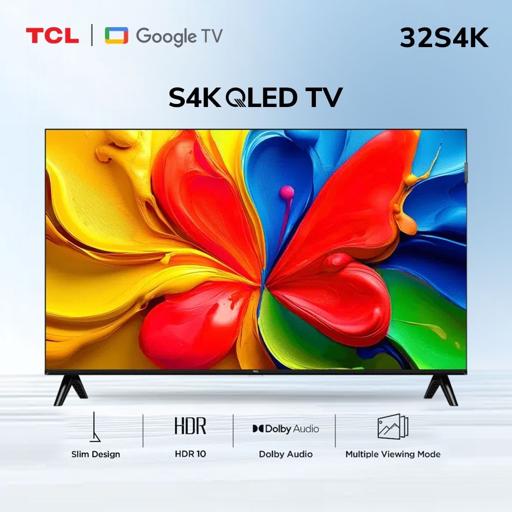 TV TCL32S4K QLED 32 inch S4K Garansi resmi