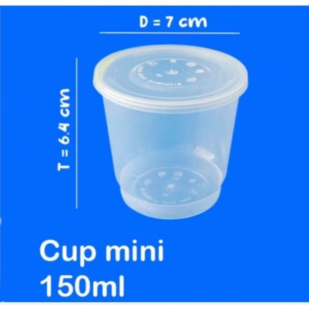 Thinwall cup 150 ml