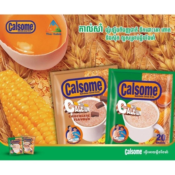 

(The Habit) GOLD ROAST | CALSOME CEREAL DRINK PENUH KALSIUM & NUTRISI | SEREAL