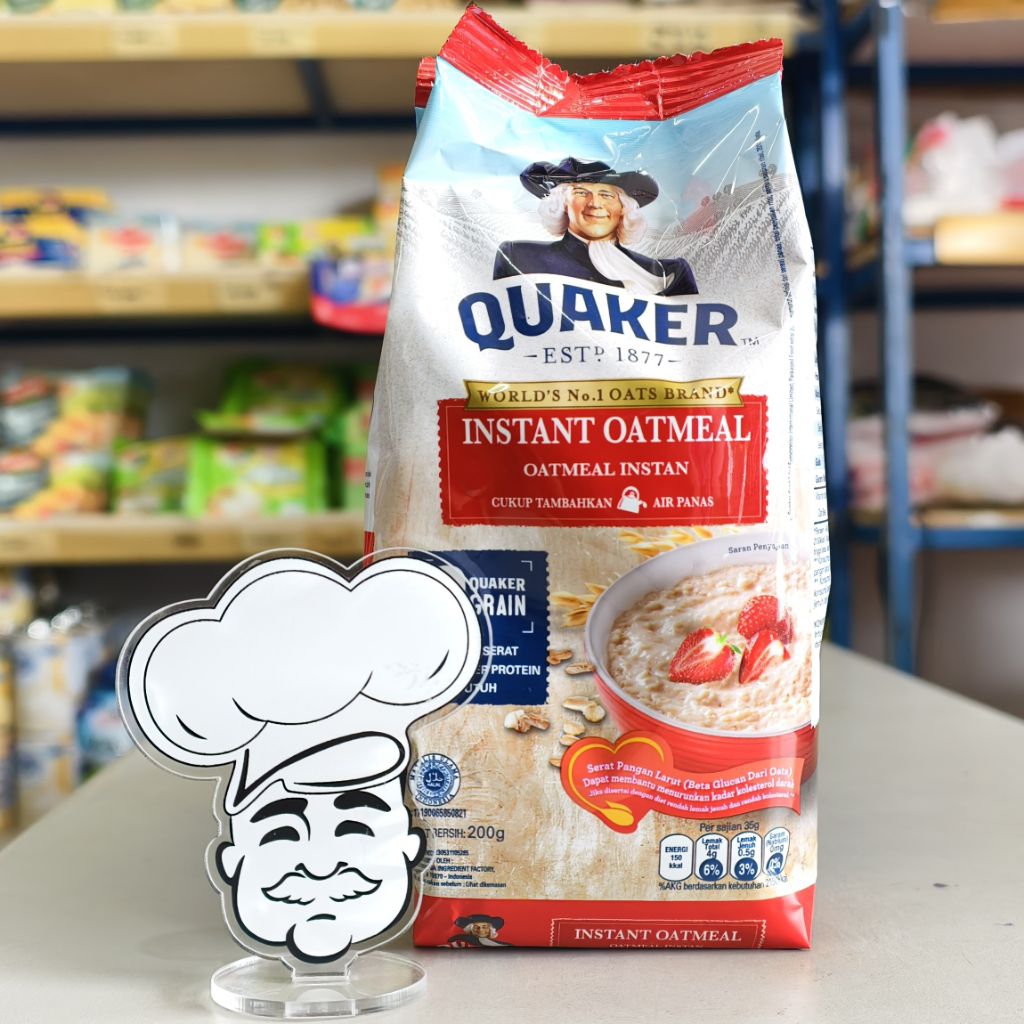 

Quaker Oatmel Instant 200Gr / Quaker Instant Oatmeal / Instant Oatmeal 200Gr