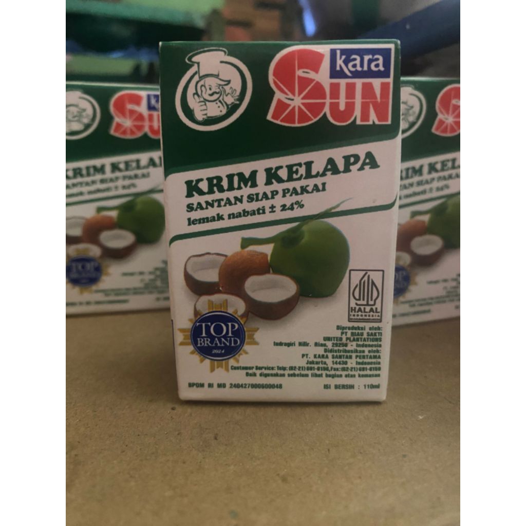 

Sun Kara 110ml santan kara