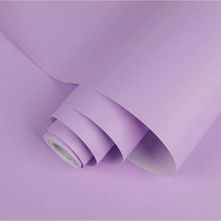 Wallpaper Dinding Polos Ungu Muda Wallpaper Stiker Terbaru Mewah dan tebal