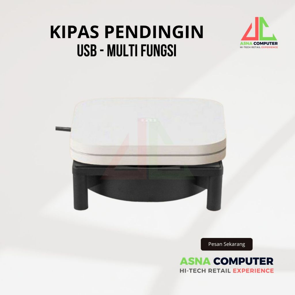 Cooling Fan USB STB Router TV Box Kipas Pendingin Cooler Multifungsi
