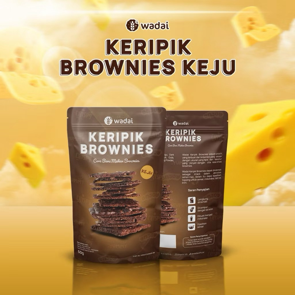 

Wadai Keripik Brownies Murah Bisa COD