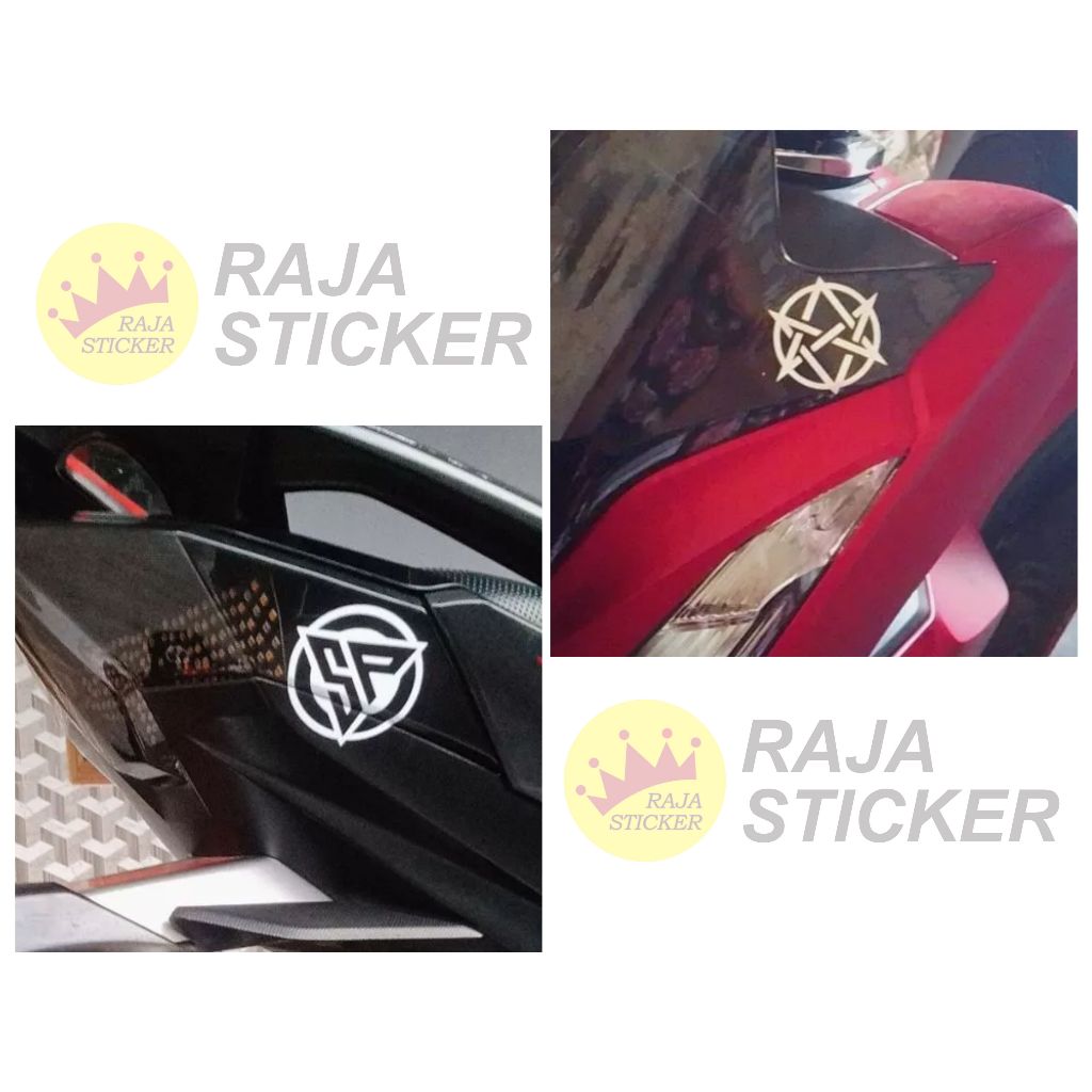 Sticker Motor custom Keren Stiker Pack Kanji Katakana sp emoji emot stiker set