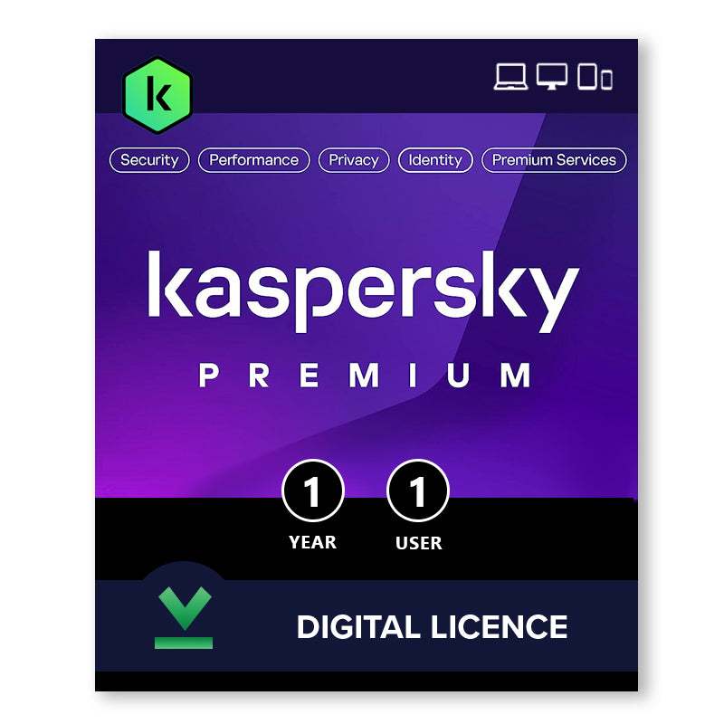 Kaspersky Anti Virus Premium - 1 User 1 Year