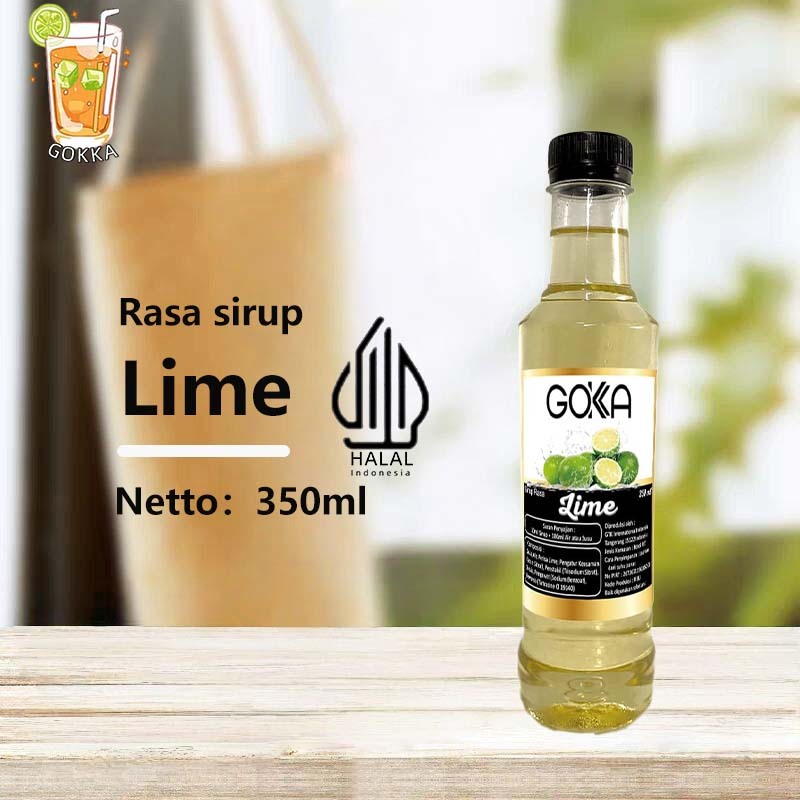 

GОKKA Syrup / Lime Flavoured Sirup / Sirup Lime 350ML International Halal