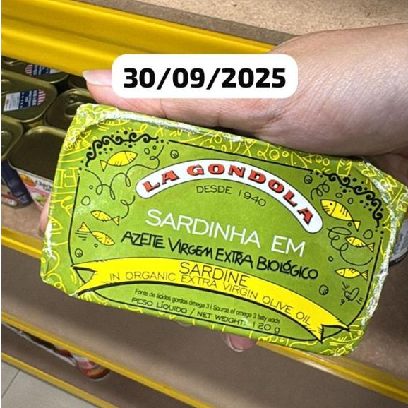 

La Gondola sardines in BIO olive oil, 120 g