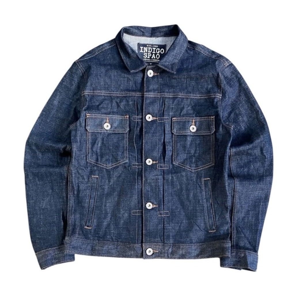 Jacket Denim Indigo Spao