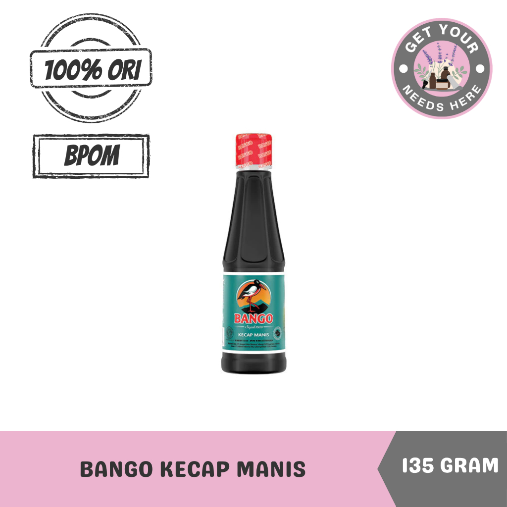 

Bango Kecap Manis Botol 135 Ml - Sweet Soy Sauce Bottle