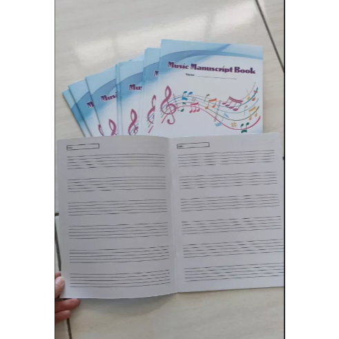 Buku Tulis Musik Paranada 5 garis