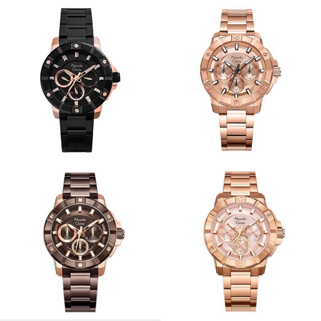 JAM TANGAN WANITA ALEXANDRE CHRISTIE AC6609 AC 6609 STAINLESS