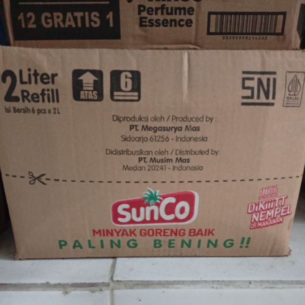 

Minyak Goreng Sunco 2 liter 1 Karton