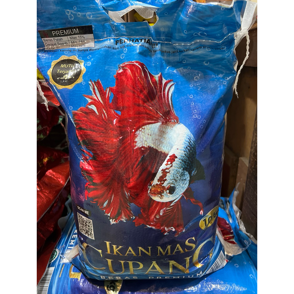 

beras premium cap ikan cupang 10kg