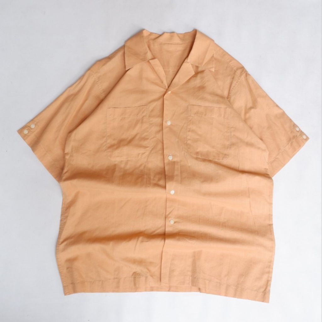 unknown open collar kemeja polos